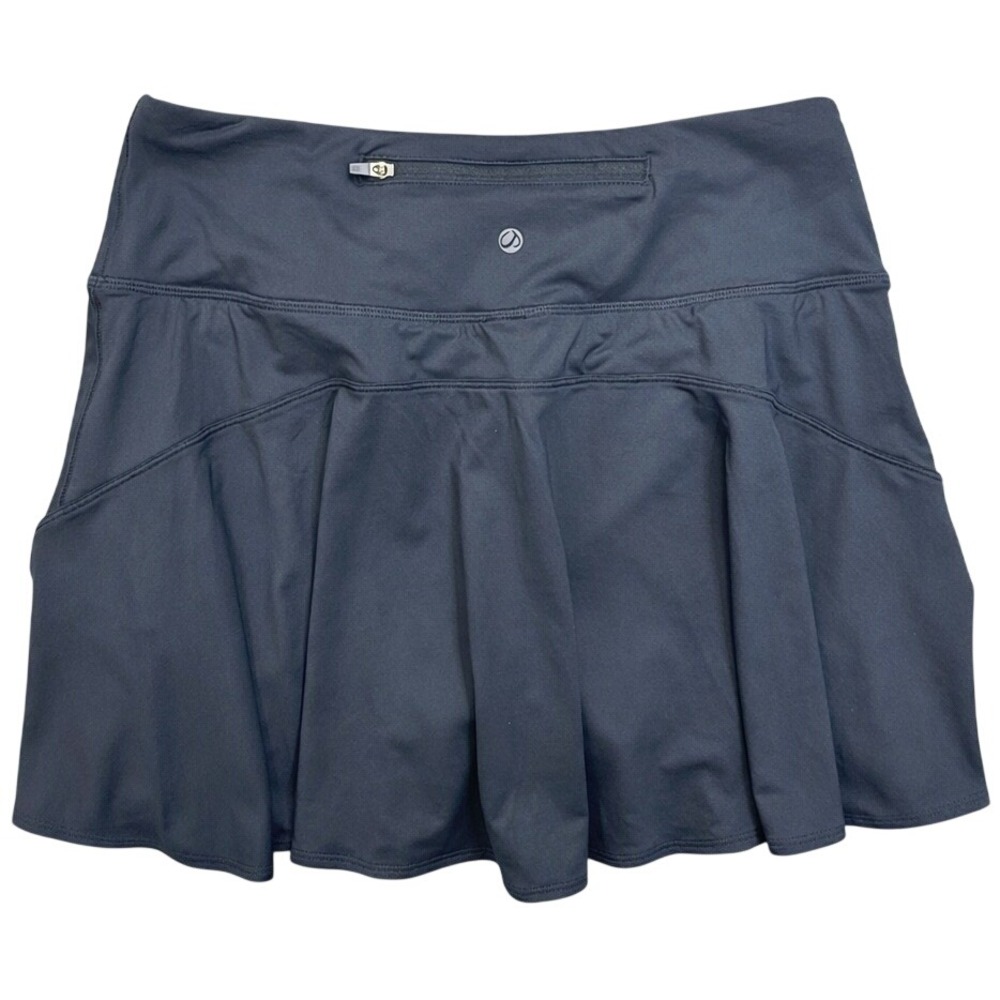 CRZ YOGA Women's UPF 50+ Sports Skirt True Navy Pleated Tennis Skort Size M 8/10